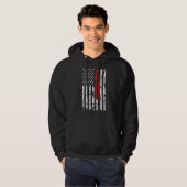 Normale Team-Flag-Team Normal US-Flag-Team Normal Hoodie (Vorne ganz)