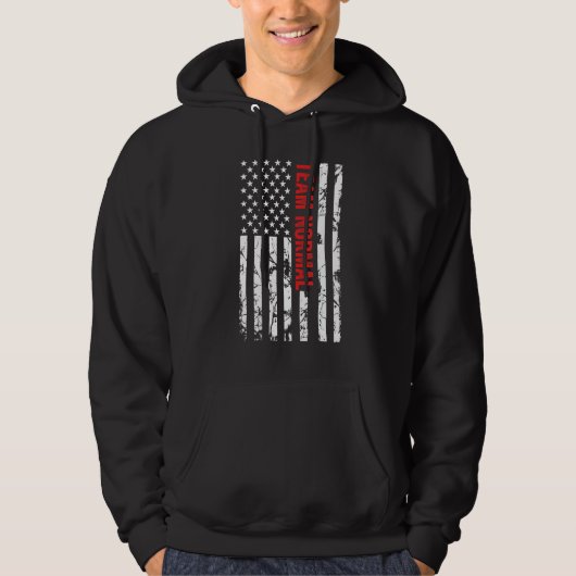Normale Team-Flag-Team Normal US-Flag-Team Normal Hoodie (Vorderseite)