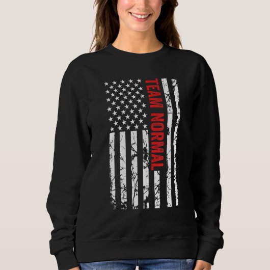 Normale Team-Flag-Team Normal US-Flag-Team Normal Sweatshirt (Vorderseite)
