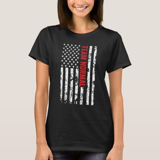 Normale Team-Flag-Team Normal US-Flag-Team Normal  T-Shirt (Vorderseite)