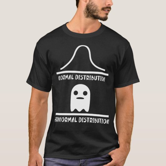 Normale Verteilung Paranormale Verteilung T-Shirt (Vorderseite)