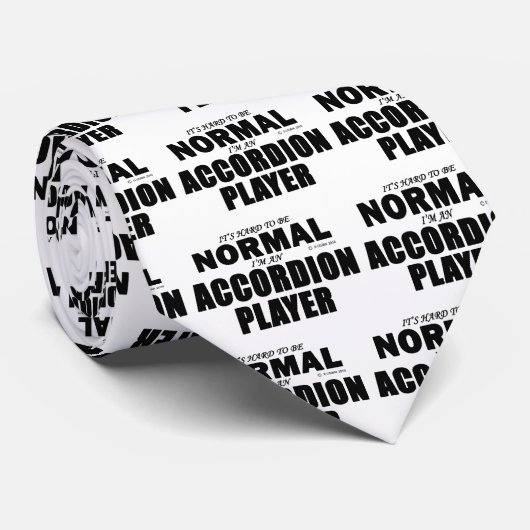 Normaler Accordion-Player Krawatte (Gerollt)