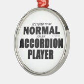 Normaler Accordion-Player Ornament Aus Metall (Links)
