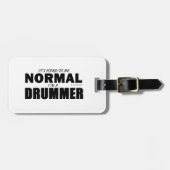 Normaler Drummer Gepäckanhänger (Vorderseite horizontal)