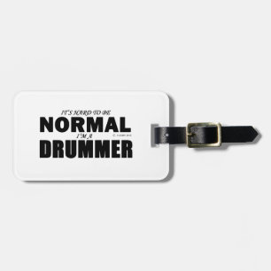Normaler Drummer Gepäckanhänger