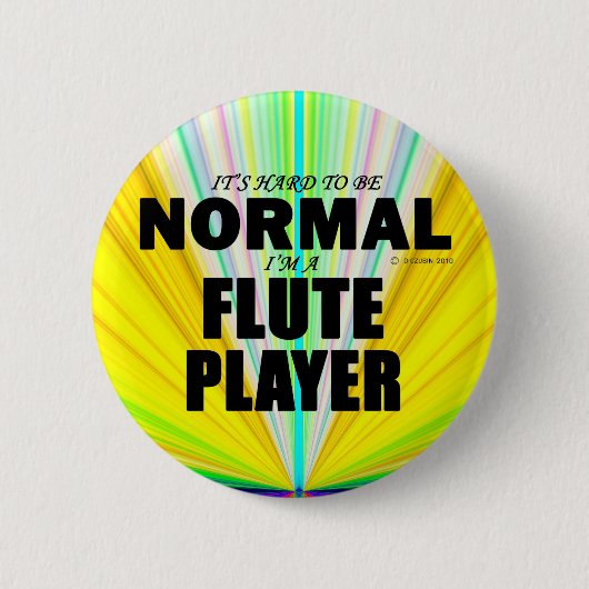 Normaler Flute Player Button (Vorderseite)