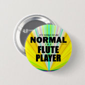 Normaler Flute Player Button (Vorne & Hinten)