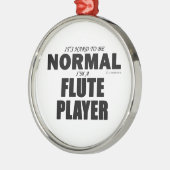 Normaler Flute Player Ornament Aus Metall (Links)