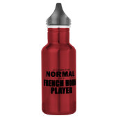 Normaler französischer Horn-Spieler Edelstahlflasche (Links)