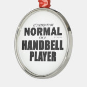 Normaler Handbell-Player Ornament Aus Metall (Links)