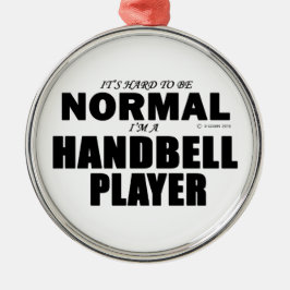 Normaler Handbell-Player Ornament Aus Metall