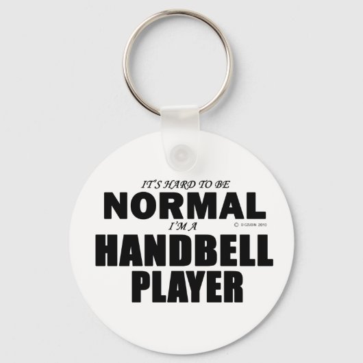Normaler Handbell-Player Schlüsselanhänger (Vorderseite)