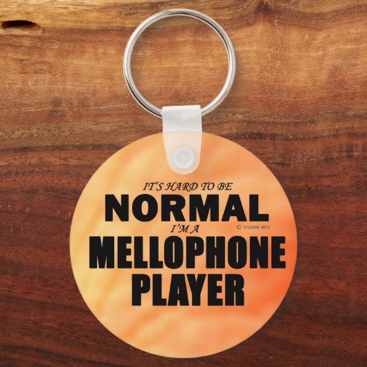 Normaler Mellophone Player Schlüsselanhänger (Rückseite)