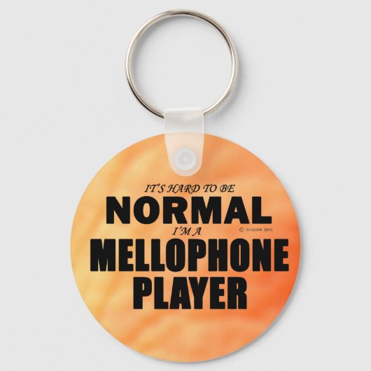 Normaler Mellophone Player Schlüsselanhänger (Rückseite)