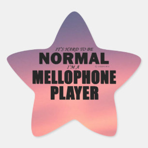 Normaler Mellophone Player Star Sticker