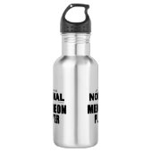 Normaler Melodeon Player Edelstahlflasche (Vorderseite)