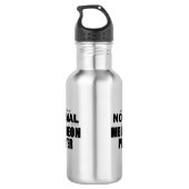 Normaler Melodeon Player Edelstahlflasche (Rückseite)