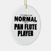 Normaler Pan Flute Player Keramik Ornament (Rechts)