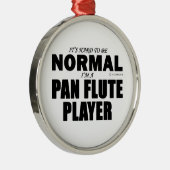 Normaler Pan Flute Player Ornament Aus Metall (Rechts)