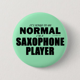 Normaler Saxophon Player Button