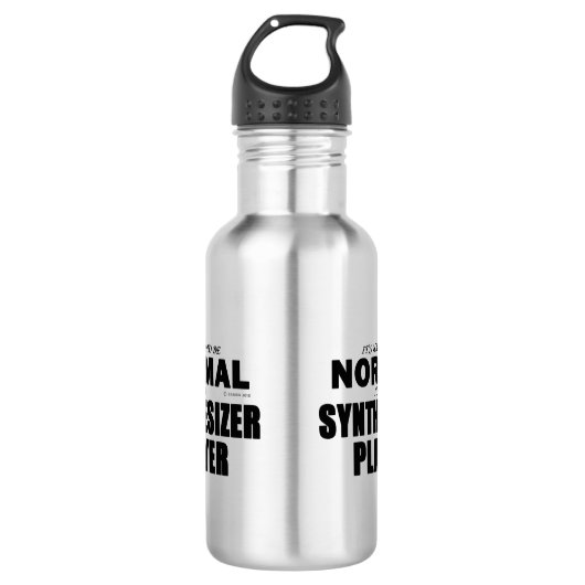 Normaler Synthesizer-Player Edelstahlflasche (Vorderseite)