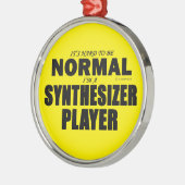 Normaler Synthesizer-Player Ornament Aus Metall (Links)