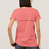 normaler T - Shirt (Rückseite)