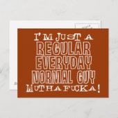 Normaler Typ Postkarte (Vorne/Hinten)