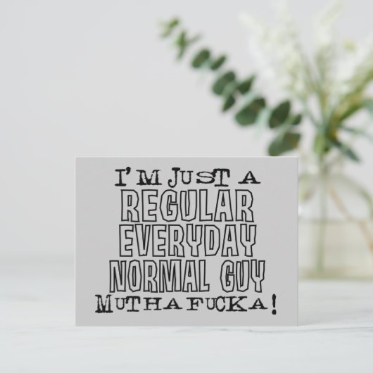 Normaler Typ Postkarte (Stehend Vorderseite)