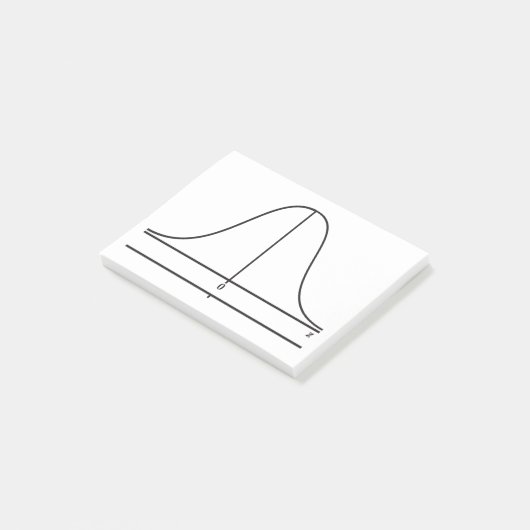 Normaler Vertrieb mit X/M-Leitung (M) Post-it Klebezettel (angewinkelt)