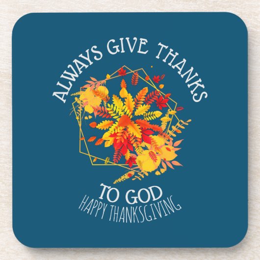 NORMALERWEISE DANKE IMMER AN GOTT GETRÄNKEUNTERSETZER (Vorderseite)