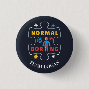 Normalerweise ist die langweilige Aufklärungsfamil Button