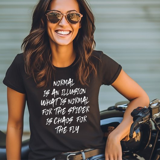 Normalerweise ist eine Illusion T-Shirt