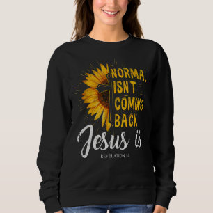 Normalerweise kommt Jesus nicht zurück, ist der Gl Sweatshirt