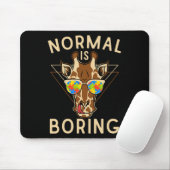 Normalerweise langweilig Autismus Bewusstsein Gira Mousepad (Mit Mouse)