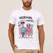 Normalerweise langweilig T-Shirt (Vorderseite)