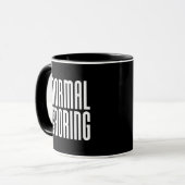Normalerweise langweilig tasse (Vorderseite Links)