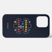 Normalerweise sind langweilige Autismus-Bewusstsei Case-Mate iPhone Hülle (Rückseite (Horizontal))