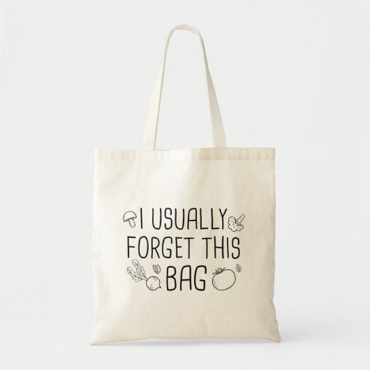 Normalerweise vergesse ich diese Tasche (Vorne)