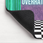 Normalerweise wird Funky & Fun Altered Art überbew Mousepad (Ecke)