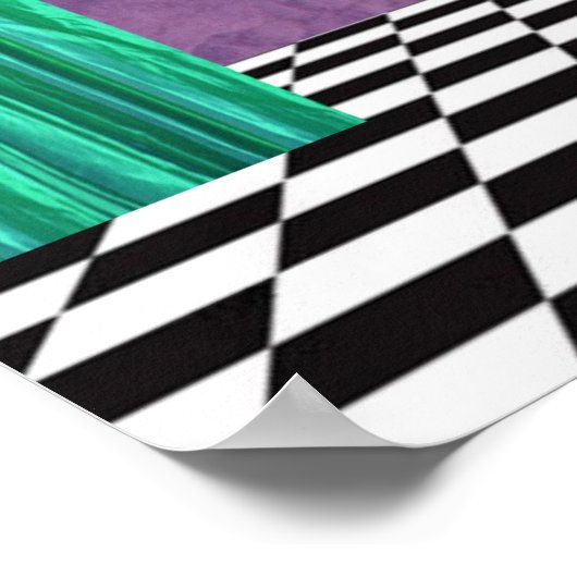 Normalerweise wird Funky & Fun Altered Art überbew Poster (Ecke)