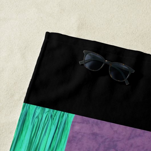 Normalerweise wird Funky & Fun Altered Art überbew Strandtuch (Beispiel)