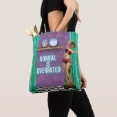 Normalerweise wird Funky & Fun überall überbewerte Tasche (Von Nahem)