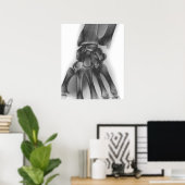 Normales Handgelenk, Röntgenaufnahme Poster (Heimbüro)
