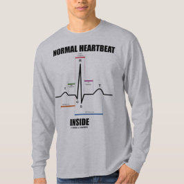 Normales Herzschlag-Innere (EKG) T-Shirt