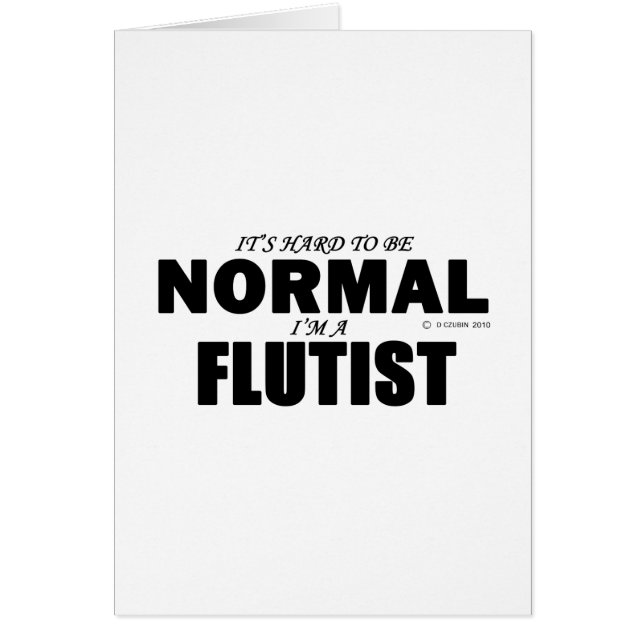 Normalflutist (Vorne)