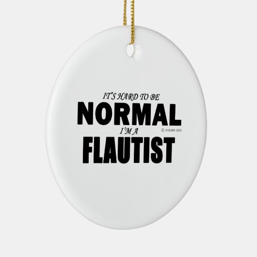 Normalflutist Keramikornament (Rechts)
