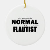 Normalflutist Keramikornament (Vorne)