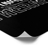 Normalisieren der Therapieanweisung Unterstützung Poster (Ecke)