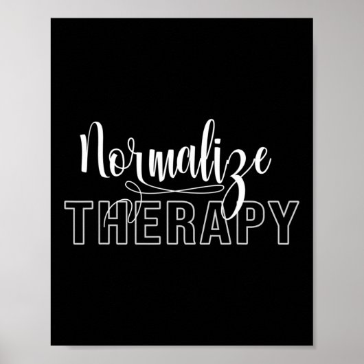 Normalisieren der Therapieanweisung Unterstützung Poster (Vorne)